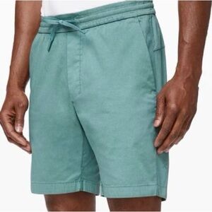 Lululemon Bowline Aquatic Green Short 8" SZ L